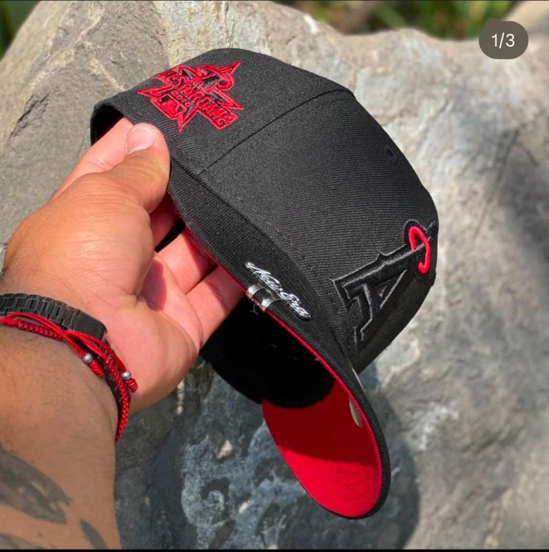 ((2.0)) Anaheim Angels black/red