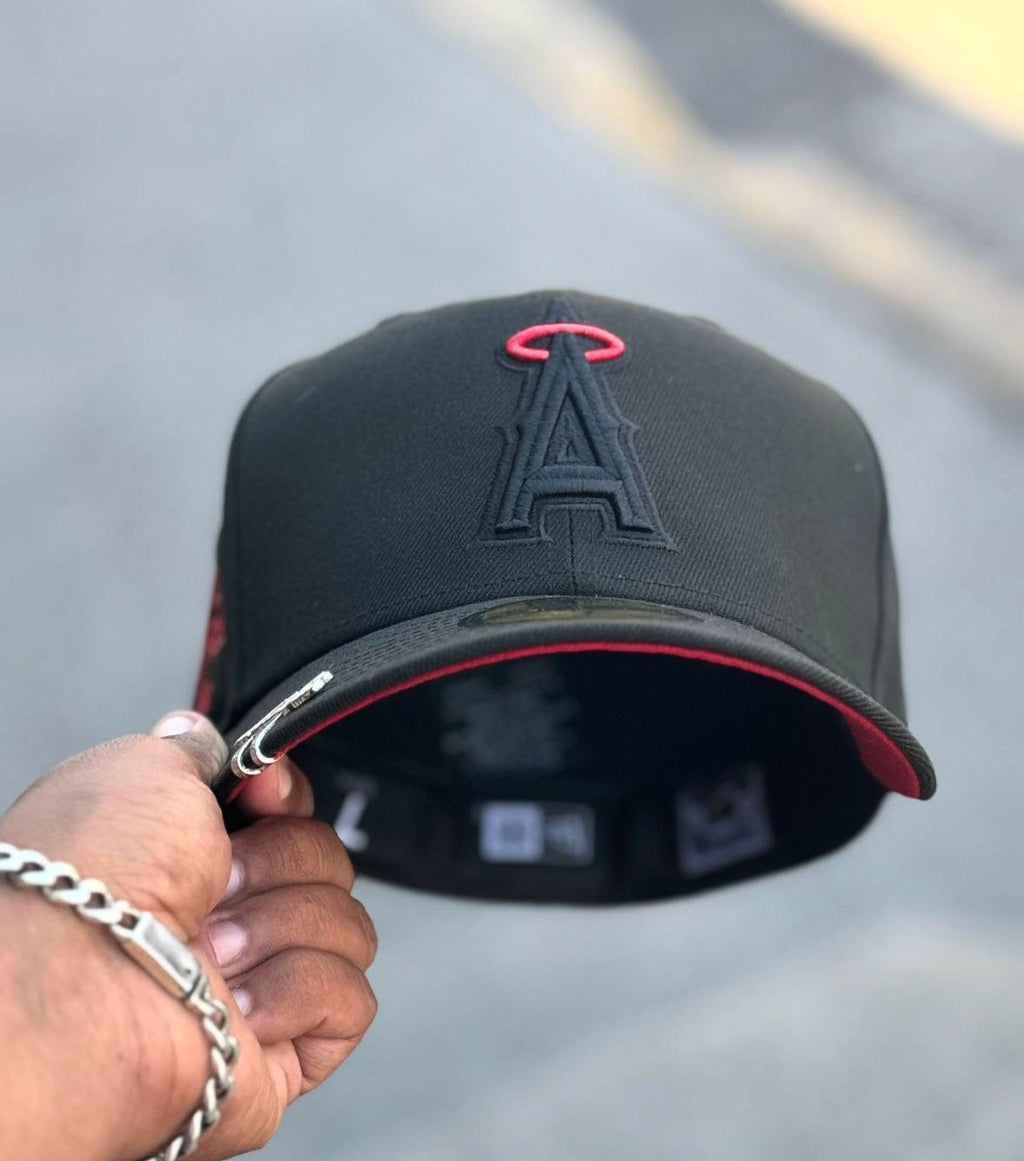 ((2.0)) Anaheim Angels black/red
