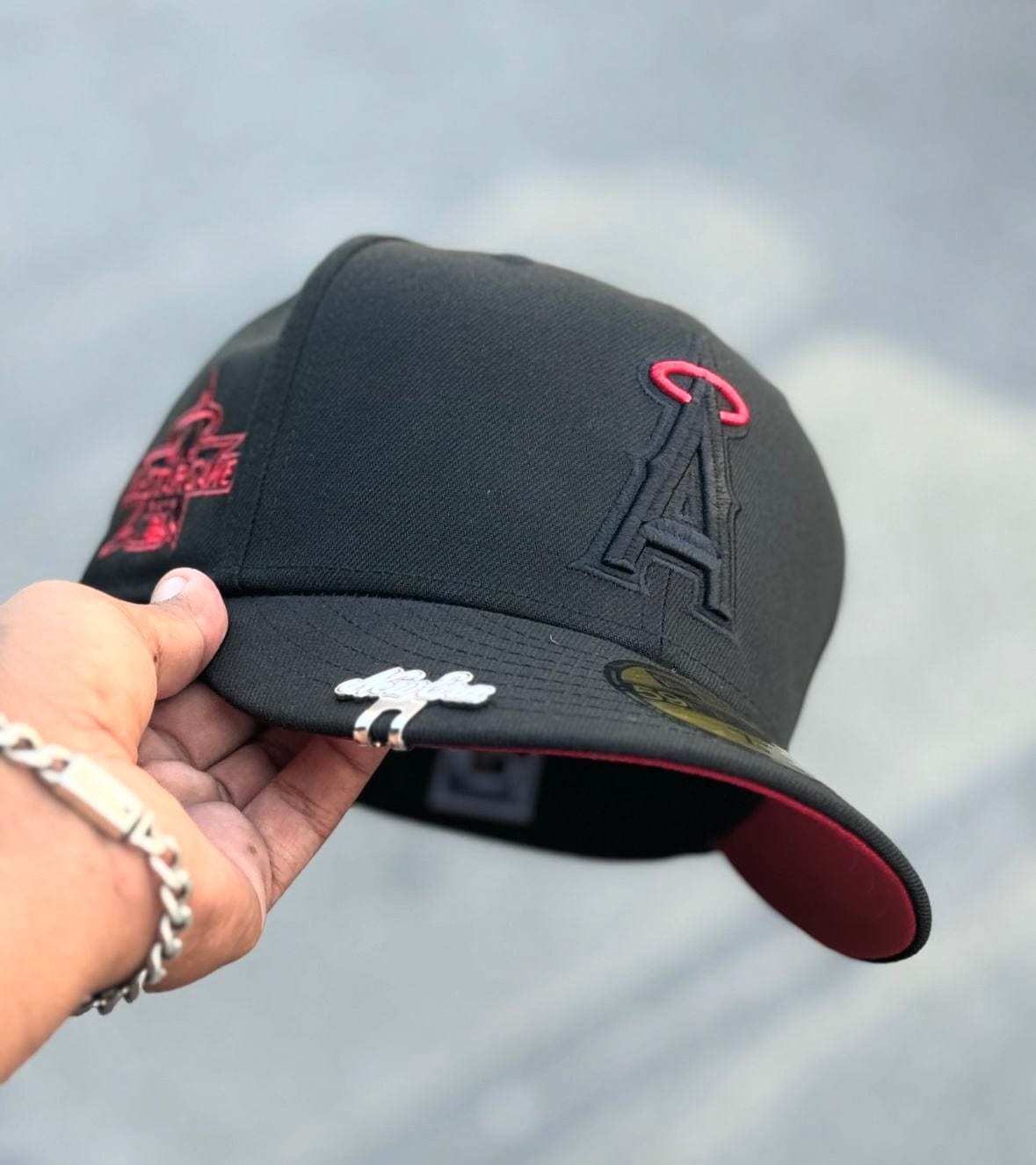 ((2.0)) Anaheim Angels black/red