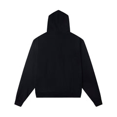 Retro Rivet Detail Full Zip Hooded Jacket Oversized Hip‑Hop Street Outerwear
