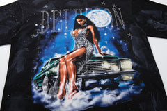 All You Need Is Little Delusion Figure Art Double‑Sided Graphic Print Crew Neck Streetwear T‑Shirt