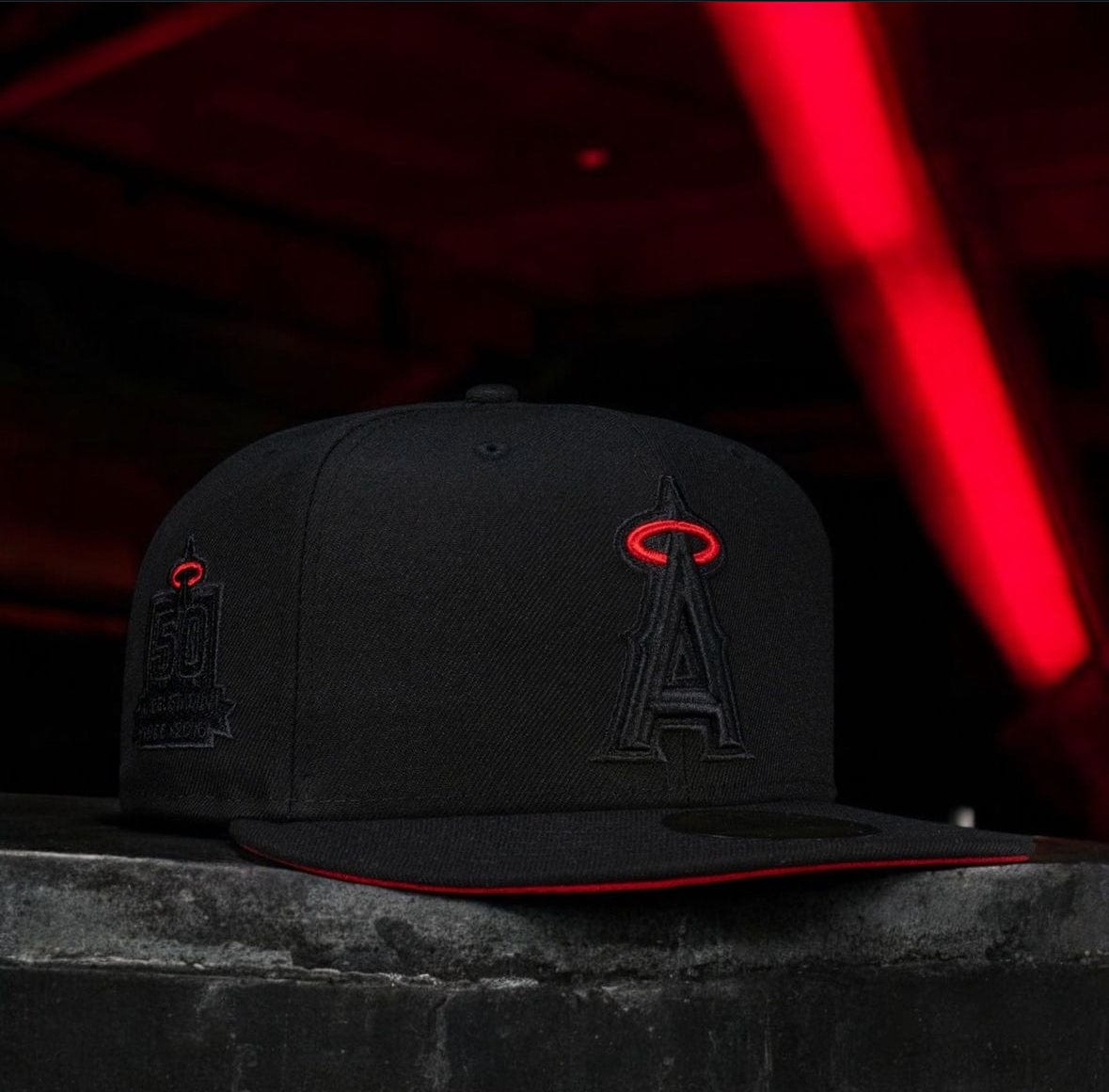 Pre order shipping 07/31/26 50 year Patch black/red Angels