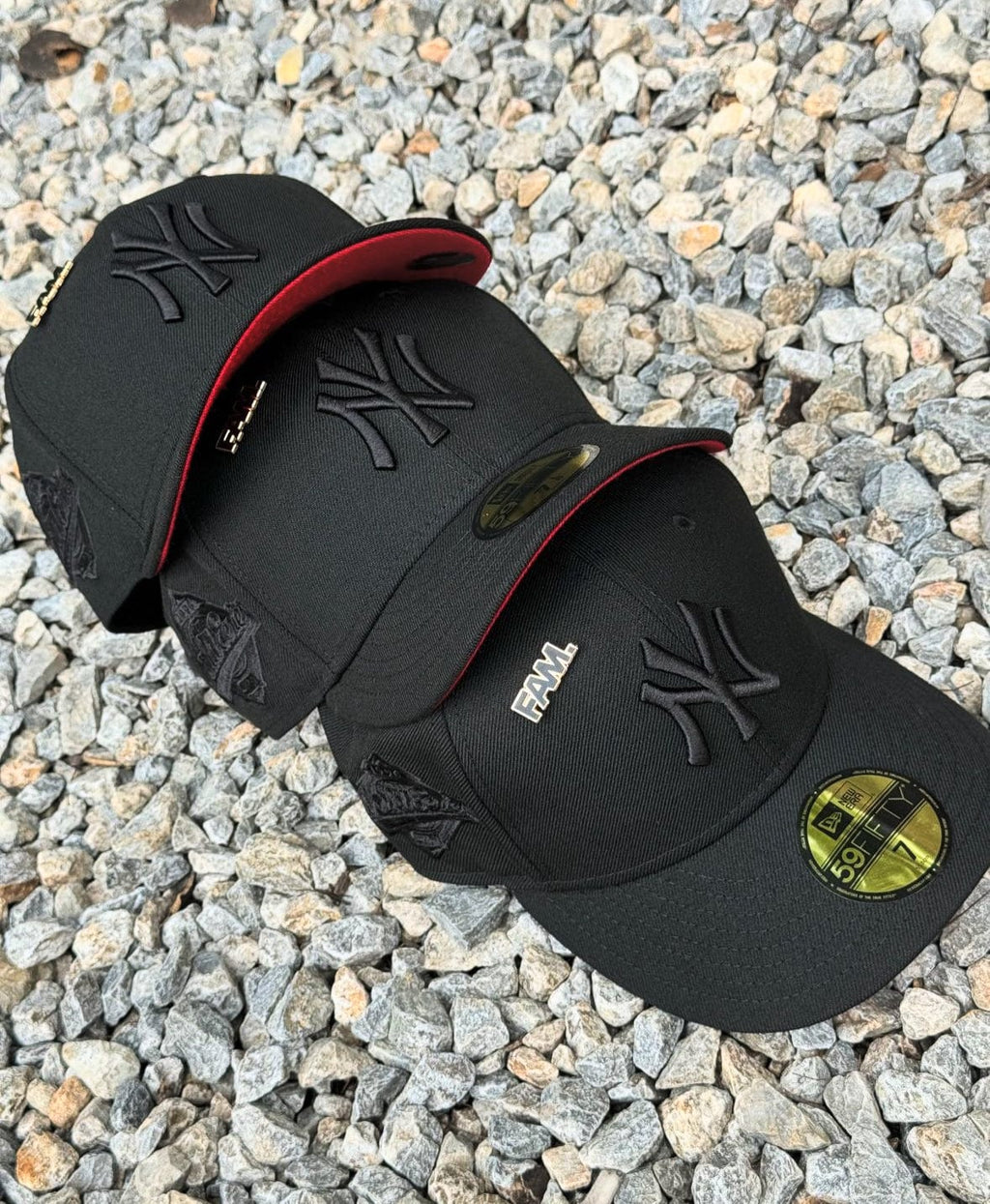 All black yankees (pin not included)