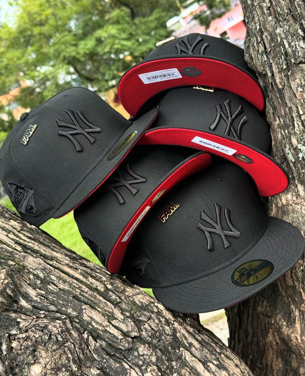 All black yankees (pin not included)