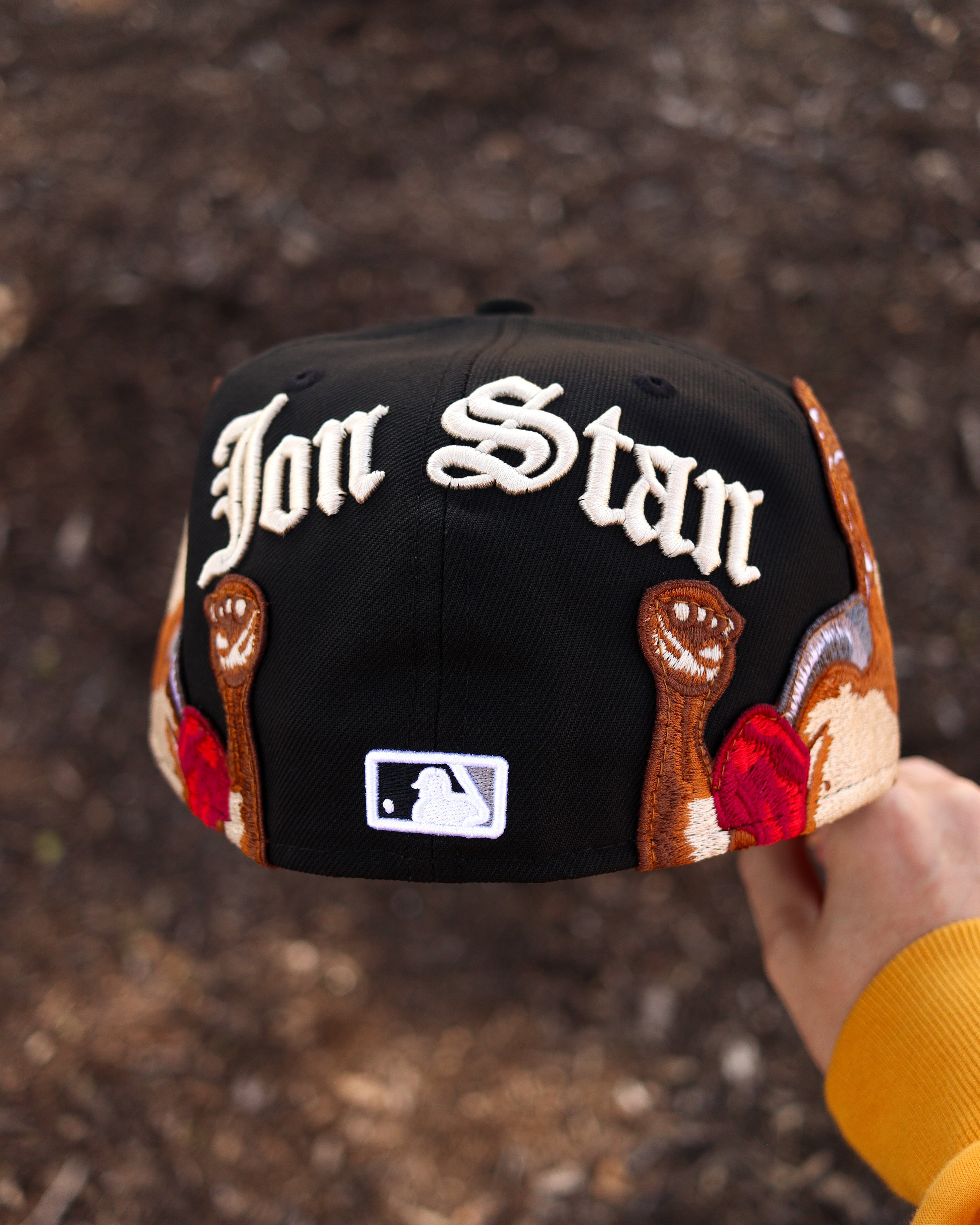 (BLACK) Jon Stan Yankees