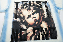 The End Of An Era Portrait Tie‑Dye Double‑Sided Graphic Print Crew Neck Streetwear T‑Shirt