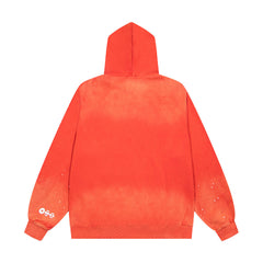 Vintage Orange ARIARI RANG Full‑Zip Hoodie